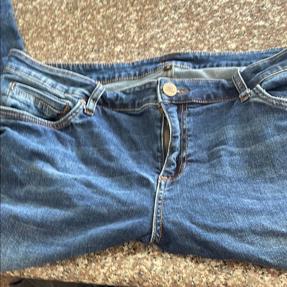 Kut from the Kloth Blue Straight Leg Jeans
